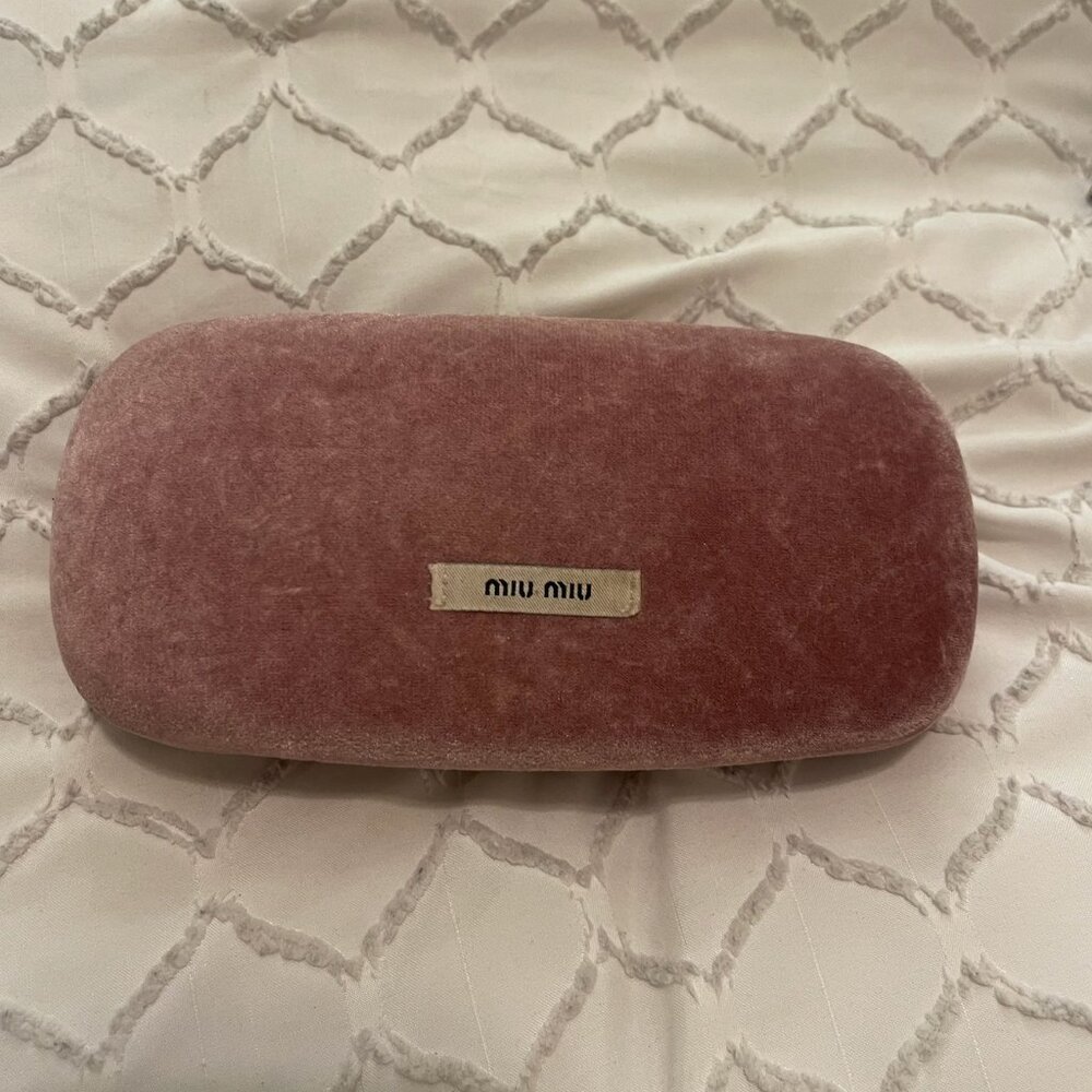 Miu Miu Cat-Eye Gradient Sunglasses With Glitter … - image 6